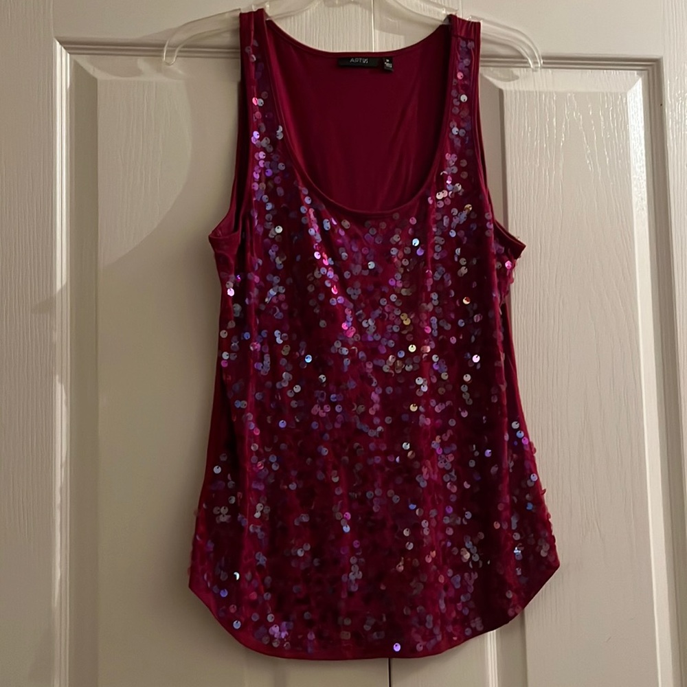 Ruby Sparkle Tank